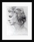 Ideal Head of a Woman, c.1525-28 by Michelangelo Buonarroti