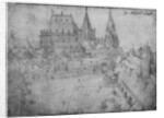 The Minster at Aachen, 1520 by Albrecht Dürer or Duerer