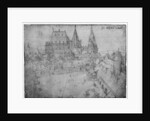 The Minster at Aachen, 1520 by Albrecht Dürer or Duerer