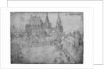 The Minster at Aachen, 1520 by Albrecht Dürer or Duerer