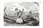 Satirical Cartoon about the Southwark Water Company, 1832 by George Cruikshank