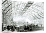 Interior of Charing Cross station by English School