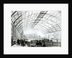 Interior of Charing Cross station by English School