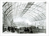 Interior of Charing Cross station by English School