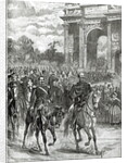 The entry of Napoleon III and Victor Emmanuel into Milan by English School