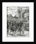 The entry of Napoleon III and Victor Emmanuel into Milan by English School