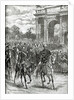 The entry of Napoleon III and Victor Emmanuel into Milan by English School