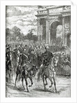 The entry of Napoleon III and Victor Emmanuel into Milan by English School