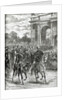 The entry of Napoleon III and Victor Emmanuel into Milan by English School