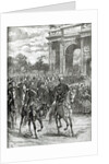 The entry of Napoleon III and Victor Emmanuel into Milan by English School