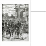 The entry of Napoleon III and Victor Emmanuel into Milan by English School