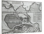 Map of St.Petersburg, c.1750 by Dutch School