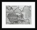 Map of St.Petersburg, c.1750 by Dutch School