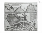 Map of St.Petersburg, c.1750 by Dutch School