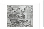 Map of St.Petersburg, c.1750 by Dutch School