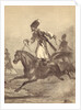 A Cossack Horseman by English School