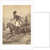 A Cossack Horseman by English School