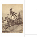 A Cossack Horseman by English School