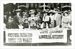 Suffragettes at a Campaign Stand, c.1910 by English Photographer
