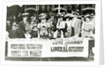 Suffragettes at a Campaign Stand, c.1910 by English Photographer