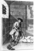 Jack Shepperd in Newgate Prison, 1724 by English School