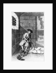 Jack Shepperd in Newgate Prison, 1724 by English School