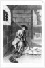 Jack Shepperd in Newgate Prison, 1724 by English School
