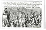 Protesters in Edinburgh, 1637 by English School