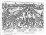 The Solemn entry of Matthias Archduke of Austria at Antwerp, 2nd November 1577 by German School