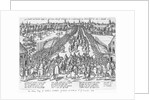 The Solemn entry of Matthias Archduke of Austria at Antwerp, 2nd November 1577 by German School