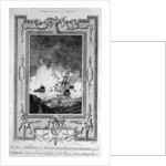 Defeat of the Spanish Armada by English School