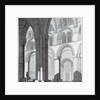 View of Durham Cathedral Nave by English School