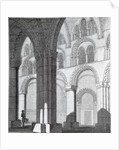 View of Durham Cathedral Nave by English School