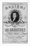 Advertisement for 'Les Danaides', 19th April 1784 by French School