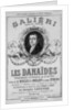 Advertisement for 'Les Danaides', 19th April 1784 by French School