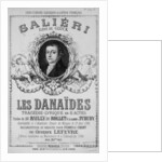 Advertisement for 'Les Danaides', 19th April 1784 by French School