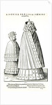 Costumes of a Livonian noblewoman and her daughter, 1577 by Hans Weigel