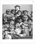 Scholars at a Lecture, 20th January 1736-37 by William Hogarth