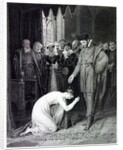 Ellen Douglas showing the ring by Richard Westall