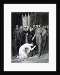 Ellen Douglas showing the ring by Richard Westall