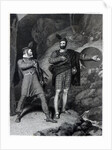 Roderick Dhu and a Clansman, 1810 by Richard Westall