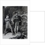 Roderick Dhu and a Clansman, 1810 by Richard Westall