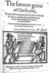 Famous Game of Chess, 1614 by English School