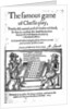 Famous Game of Chess, 1614 by English School
