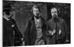 Portrait of William Bell Scott, John Ruskin and Dante Gabriel Rossetti, 1864 by English Photographer