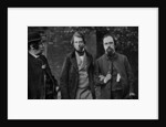 Portrait of William Bell Scott, John Ruskin and Dante Gabriel Rossetti, 1864 by English Photographer