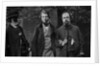 Portrait of William Bell Scott, John Ruskin and Dante Gabriel Rossetti, 1864 by English Photographer