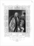 Portrait of Thomas Pelham-Holles, 1st Duke of Newcastle by William the Younger Holl