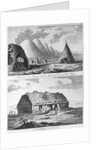 Sheelins in Jura and a distant view of the Paps and A Cottage of Islay by Thomas Pennant