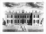 View of Marlborough House in Pall Mall, Westminster, 1741 by Sutton Nicholls
